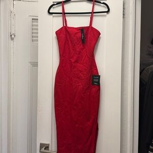 Lulus Red Paulina Body-con Dress